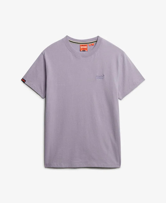 Superdry Essential Logo Embroidered T-Shirt Wisteria Purple*
