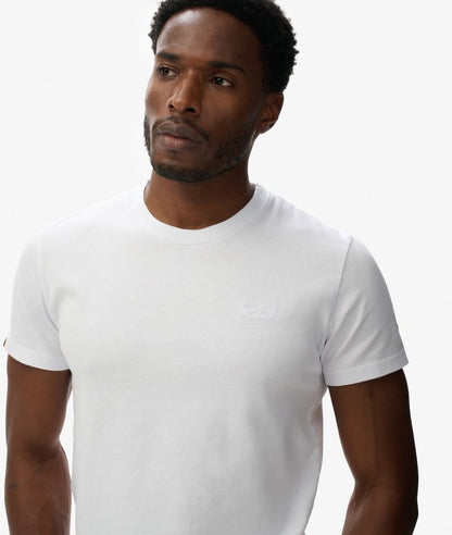 Superdry Essential Logo Embroidered T-Shirt Optic
