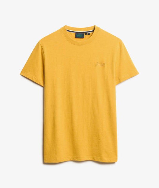 Superdry Essential Logo Embroidered T-Shirt Winter Gold*