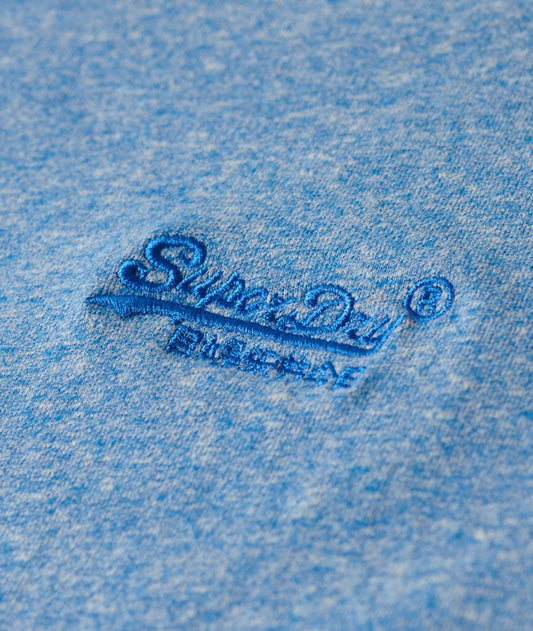 Superdry Essential Logo Embroidered T-Shirt Fresh Blue Grit*
