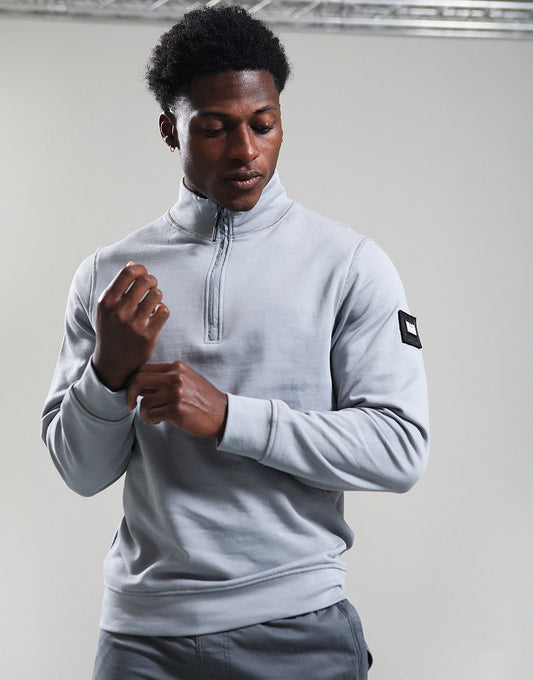 Weekend Offender Kraviz 1/4 Zip Smokey
