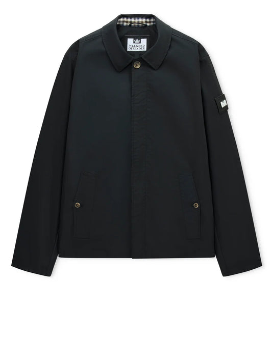 Weekend Offender Castlereigh Harrington Jacket Black