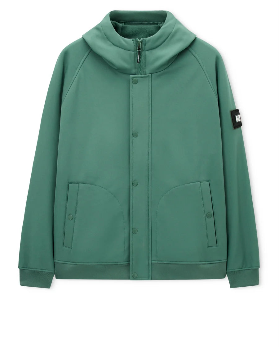 Weekend Offender Thruxton Softshell Bomber Jacket Thyme