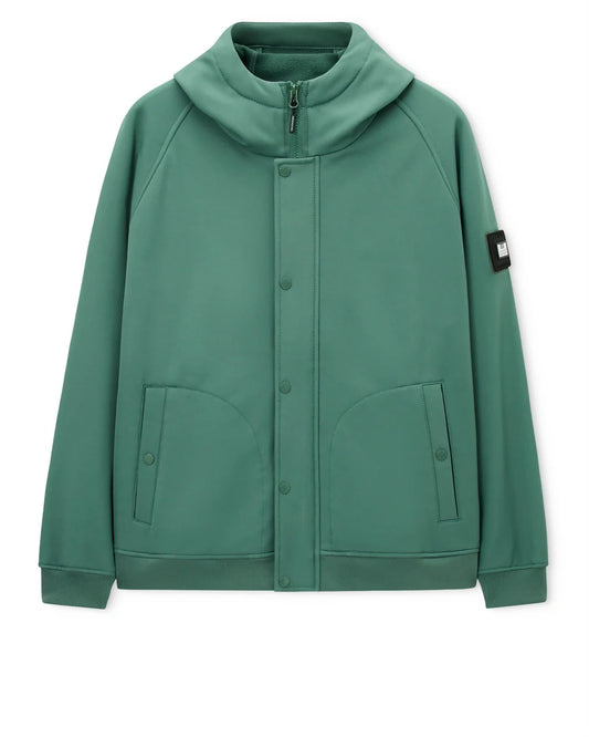 Weekend Offender Thruxton Softshell Bomber Jacket Thyme