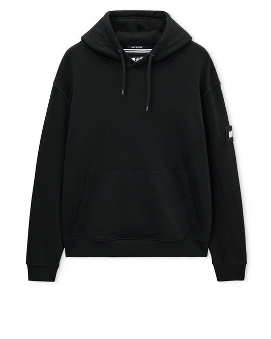 Weekend Offender Oulton Overhead Hoodie Black