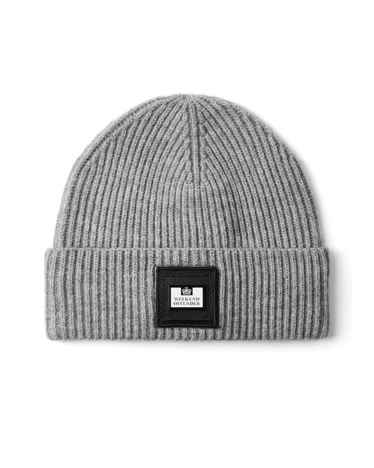 Weekend Offender Palmyra Rib Knit Beanie Smokey