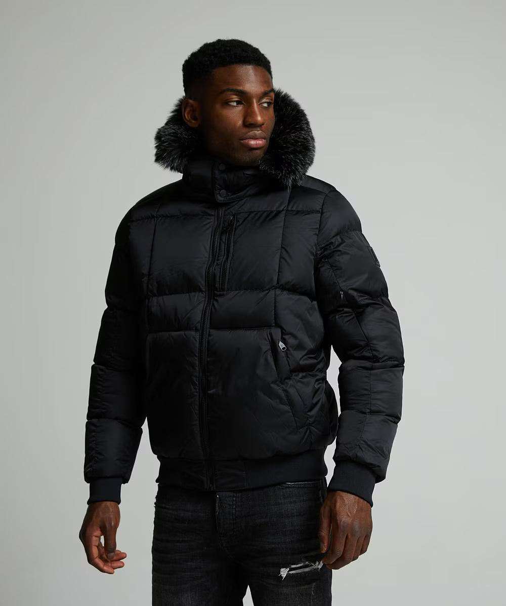 Alessandro Zavetti Savinio Puffer Bomber Jacket